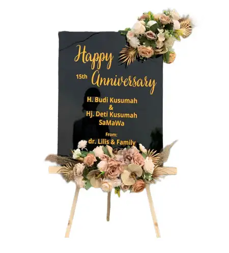 Papan Bunga Akrilik Boalemo