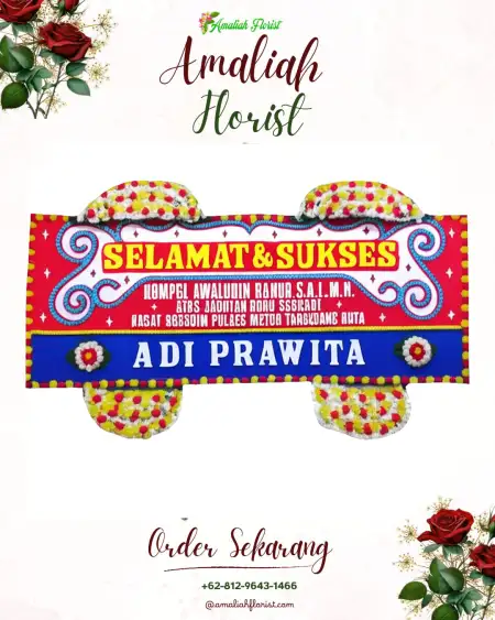 Papan Bunga Ucapan Selamat Boalemo